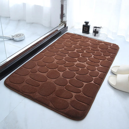 PebbleTouch Memory Foam Bath Mat