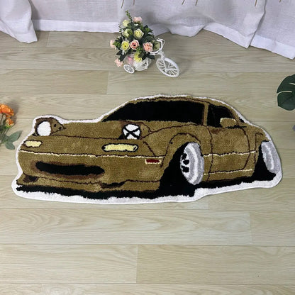 Soft Tufting Sports Car Carpet