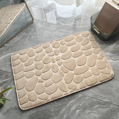 PebbleTouch Memory Foam Bath Mat